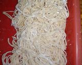 Foto langkah ke 4 dari resep Mie home made 2 bahan.