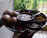 A picture of step 4 of Spicy sprouted misal pav.