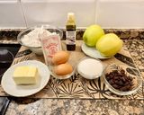 Foto del paso 1 de la receta: Galletas Blandas con Manzanas y Pasas “Sin Gluten” (Soft Cookies with Apple and Raisins Gluten-Free)