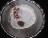 A picture of step 2 of Cajun spiced potatoes.