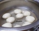 A picture of step 6 of Rasgullas.