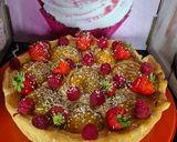 Une image de l'étape 7 de Tarte au flan aux framboises ou aux fruits 😃.