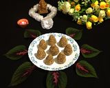 A picture of step 4 of Jaggery Sesame Modak.