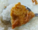 Gambar langkah 3 resipi Telur dadar rangup.
