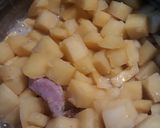 A picture of step 2 of Rutabaga with Ham.