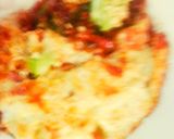 A picture of step 14 of Spanish omelet#Endofyearchallenge.