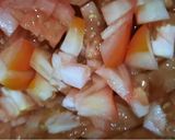 A picture of step 4 of Chicken curry.