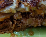 Foto del paso 7 de la receta: Milhojas de papa y batata (boniato) con carne de cerdo