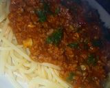 Pas rețetă Paste cu carne tocată 1 fotografie
