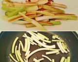 Foto del paso 6 de la receta: Canelones rellenos de espárragos verde, pimientos y ajos tiernos