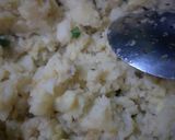 A picture of step 3 of Sabudana khichdi.