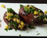 A picture of step 9 of Baked stuffed Sweet Potato.