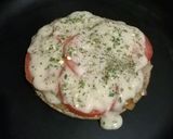 Foto del paso 4 de la receta: Pizza individual, sin harina de trigo. (En sartén)
