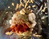 Foto del paso 1 de la receta: Ensalada de pulpo y gambas con hummus de alubias-zanahorias
