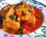 Foto langkah ke 4 dari resep Tahu Asam Manis Pedas.