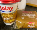 Foto del paso 1 de la receta: Budín de dulce de leche y dulce de batata
