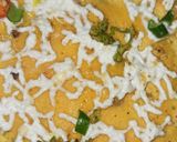 पनीर स्टफ्ड बेसन चीला (Paneer stuffed besan cheela recipe in hindi) रेसिपी चरण 5 फोटो