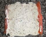 Foto del paso 8 de la receta: Pastel frío de salmón, surimi, queso de untar y nueces 🐟🍞🧀🏖️