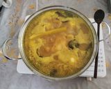 Foto langkah ke 4 dari resep Opor Kuning Ayam Telur.