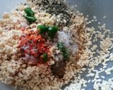 A picture of step 1 of Bedmi poori.