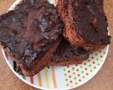 Foto del passaggio 6 della ricetta QUADROTTI AL CIOCCOLATO FONDENTE con CREMA RUBY E CIOCCOLATO FONDENTE