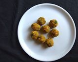 A picture of step 14 of Healthy twist Tapioca vada with mint chutney bombs.