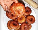 A picture of step 11 of Donasi laini za sukari/ sugar coated whole wheat doughnuts.