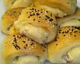 صورة لخطوة 5 من وصفة باتية بحشوة ميكس الجبن بسيط ولذيذ 😋♥️
