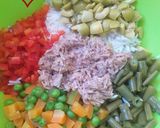 صورة لخطوة 1 من وصفة سلطة ارز صيفية 😋😋