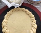 Une image de l'étape 3 de Tarte aux pommes/camembert.
