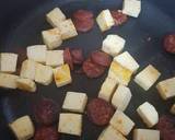 Chilli, Cheese, Chorizo Linguine recipe step 3 photo