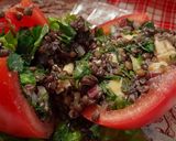Foto del paso 1 de la receta: Tomate relleno vegetariano