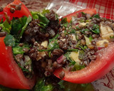 Foto del paso 1 de la receta: Tomate relleno vegetariano