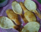 A picture of step 15 of #Chiken_grill_bite_in_Puff #spoon.With#Lentil_Soup.