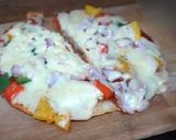 सूजी पिज़्ज़ा (suji pizza recipe in Hindi) रेसिपी चरण 4 फोटो