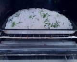 Foto del paso 13 de la receta: Dorada a la sal con hierbas aromáticas frescas y hojas de té