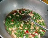 Foto langkah ke 5 dari resep Tumis kacang panjang tauge tempe.