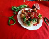 A picture of step 4 of Sweet potato chat.