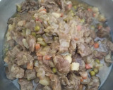 Foto del paso 4 de la receta: Carne de ternera con macedonia