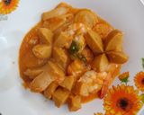 Foto langkah ke 3 dari resep Udang Sosis Saus Padang.