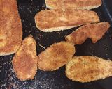 Foto del paso 1 de la receta: Torre de milanesas de berenjena, tomate y muzzarella