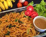 Foto langkah ke 3 dari resep Mie Gomak Siram Sambal Pecel.