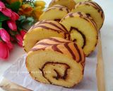 Foto langkah ke 9 dari resep Bolu gulung super lembut lembab lentur (cuma oven tangkring).