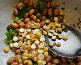 A picture of step 2 of Karnataka Special Rice Chitrana.