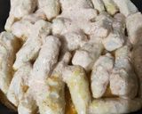 A picture of step 2 of Arbi curry.