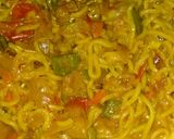 A picture of step 2 of Vagetable Maggi.