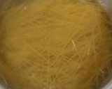 A picture of step 6 of Spaghetti and Meatballs #4weekschallenge #Charityrecipe.
