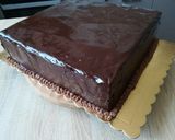 Tort kwadratowy z owocami krok przepisu 6 zdjęcie