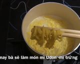 Hình bước làm 4 của món Ăn dặm- Mì trứng tươi - mì Udon cho bé ăn dặm