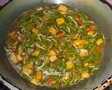 Foto langkah ke 4 dari resep Tumis kacang panjang tahu tauge.